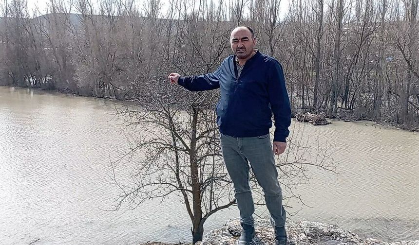 Çekerek Irmağı taştı, şeker pancarı ekimi durdu