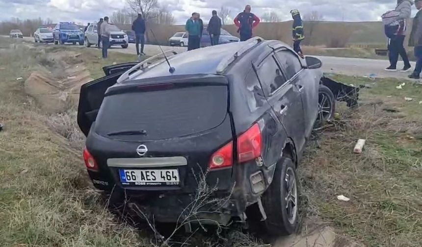 Trafik kazası: 3 yaralı