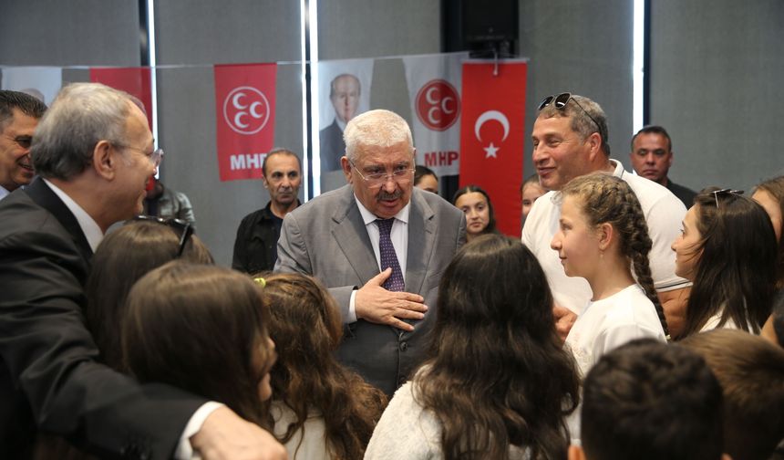 MHP Genel Başkan Yardımcısı Yalçın, İlkadım İlçe Kongresi'nde konuştu: