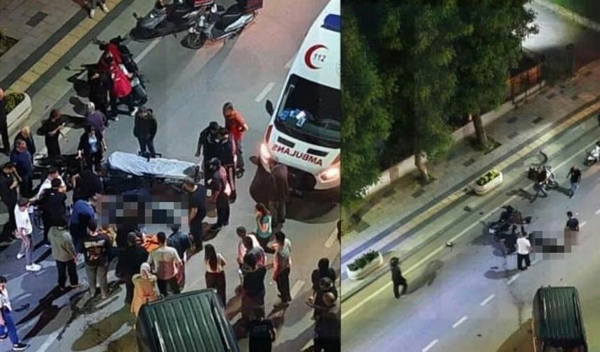 Devrilen motosikletin sürücüsü öldü