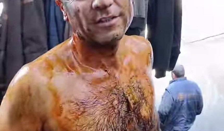 Emekli olan madenciye sıradışı uğurlama