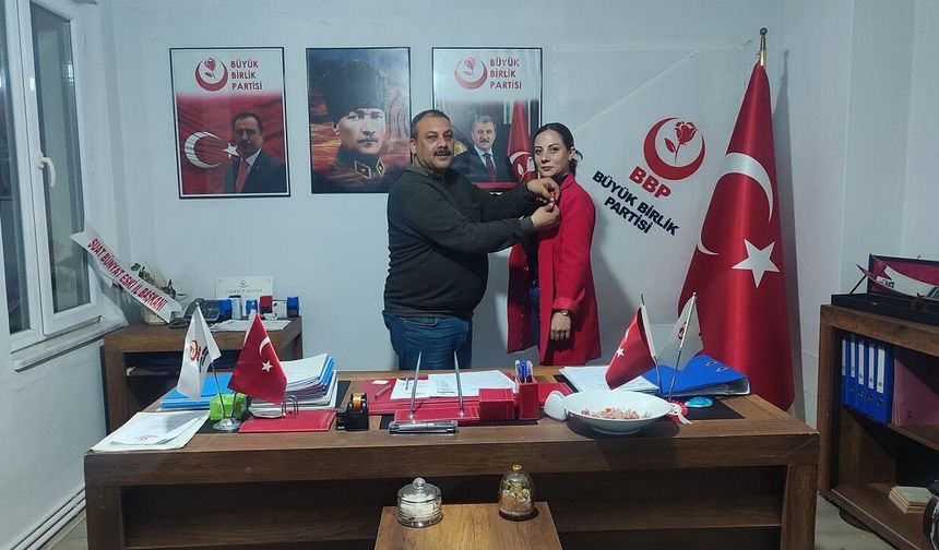 Sinop BBP Kadın Kolları Başkanlığı’na Sevim Fıçıcı Atandı