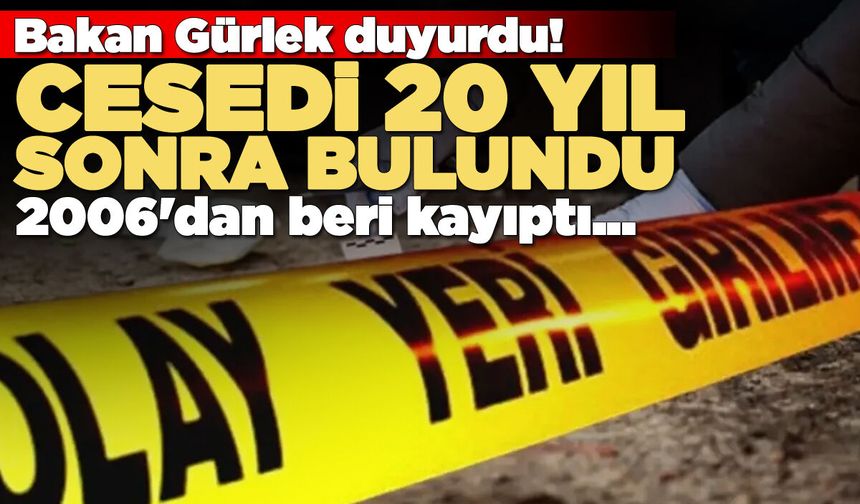 2006'daki cinayet aydınlatıldı