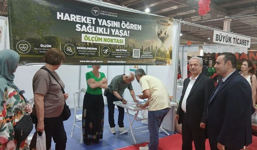 North Expo Fuarı’ndaki “Sağlıklı Yaşam Standı” ilgi gördü!
