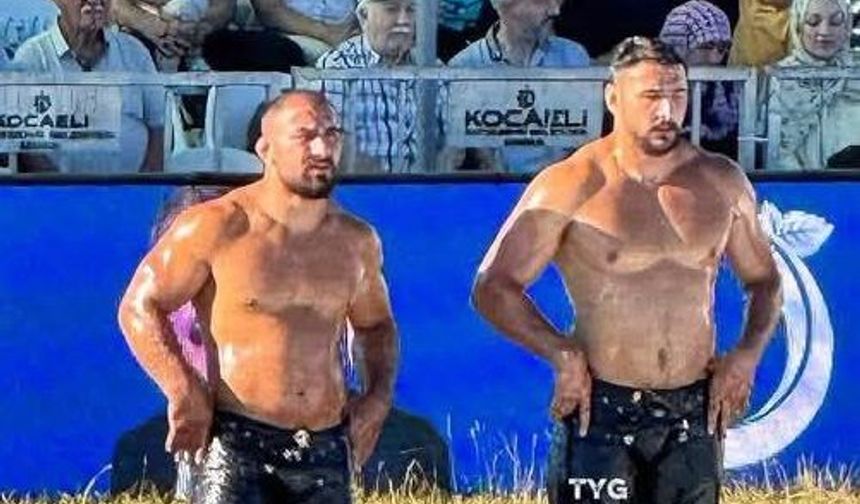 Sinoplu başpehlivan Kocaeli'den ikincilikle döndü