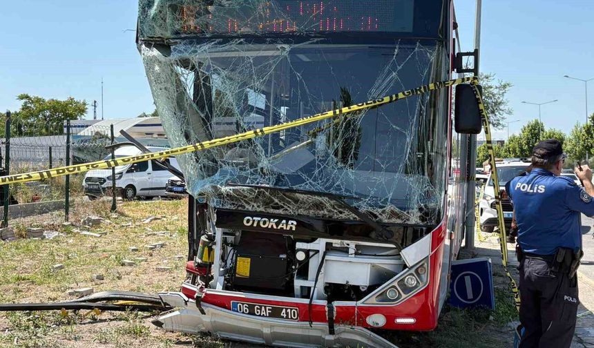 Başkentte kaza: 1 ölü, 9 yaralı