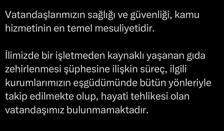 Gda zehirlenmesi şüphesiyle 53 kişi hastaneye başvurdu