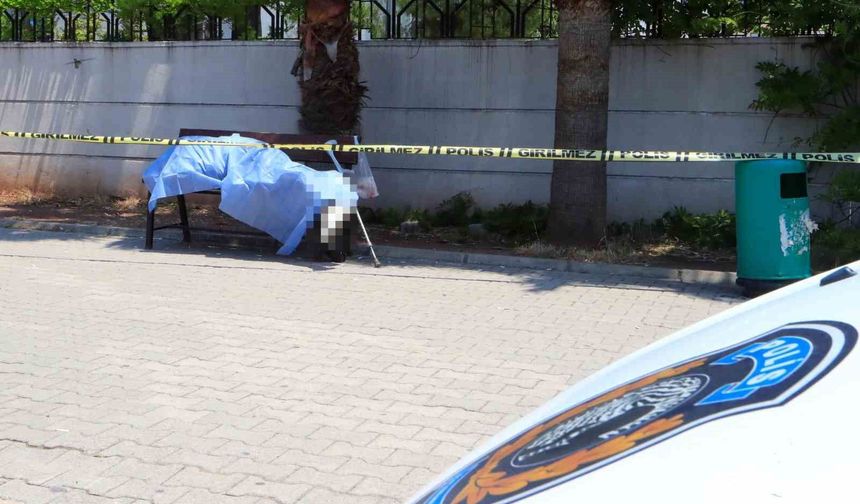 Otobüs durağında ölü bulundu