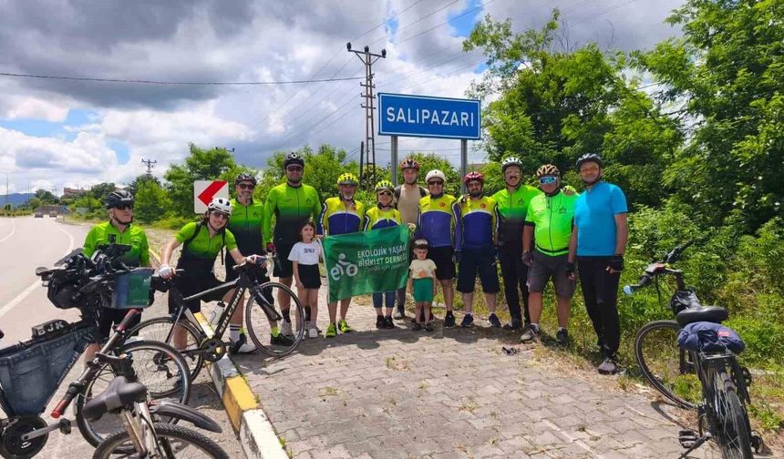 Samsun'da bisiklet turu seferberliği