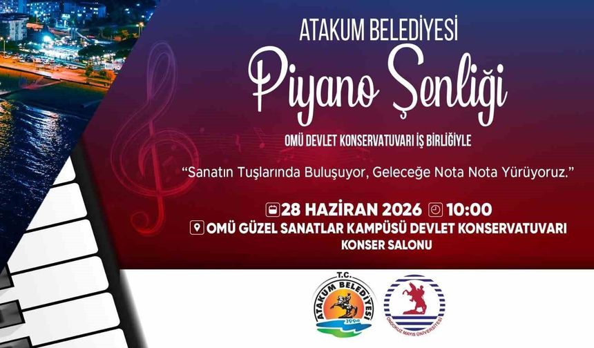 Samsun'da Piyano Şenliği gerçekleştirilecek