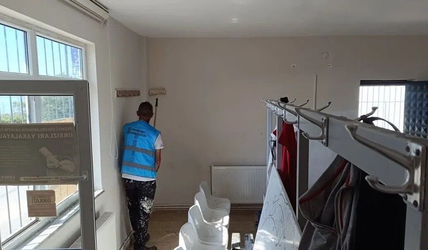 Sinop'ta yükümlüler kamu yararına çalışmalar yürütüyor