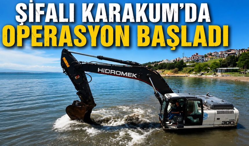 Sinop İl Özel İdaresi Karakum'da harekete geçti