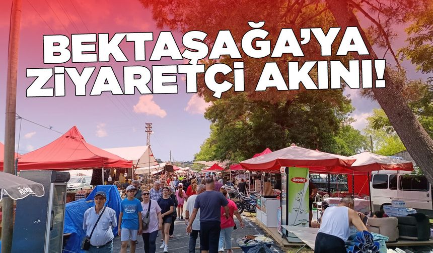 Bektaşağa Panayırı ikinci gününde de ziyaretçi akınına uğradı