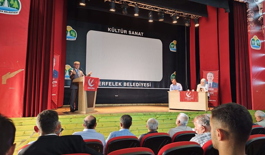 Erfelek'te İl Divanı: Yalçın'dan Ekonomi ve Erbakan Vurgusu
