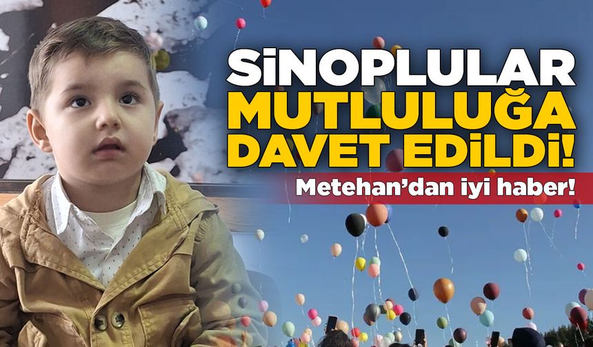 Binlerce balon Metehan için gökyüzüne uçacak!