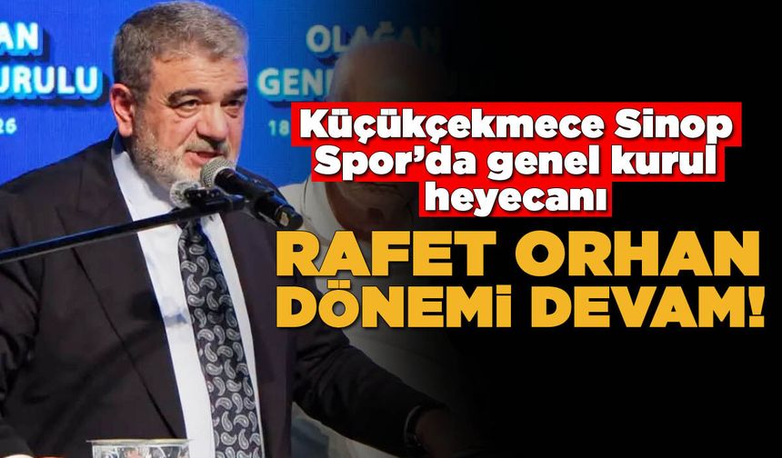 Rafet Orhan yeniden başkan seçildi