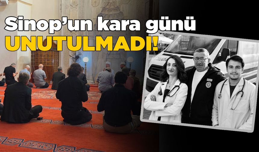 Sinop’ta hayatını kaybeden sağlık çalışanları dualarla anıldı