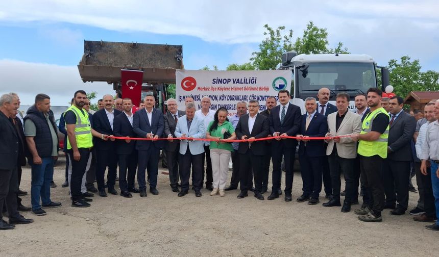 Sinop Merkez İlçe Köylere Hizmet Götürme Birliği envanteri genişliyor