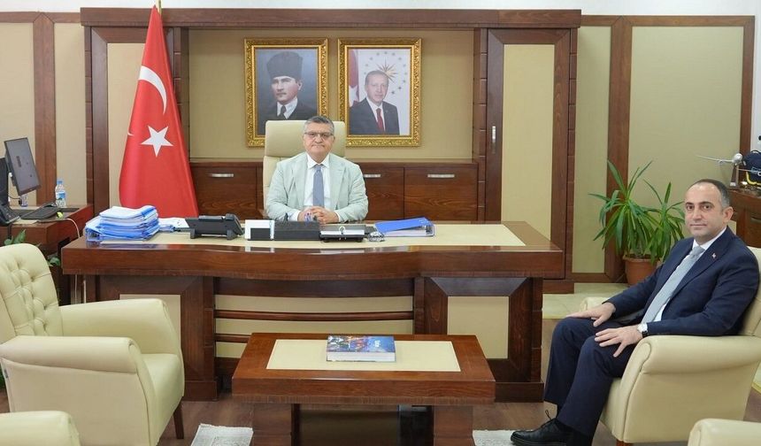 Vali Yardımcısı Yüksel’den Vali Özarslan’a veda  ziyareti!