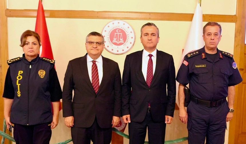Vali Özarslan’dan Başsavcı Aksoy’a ziyaret