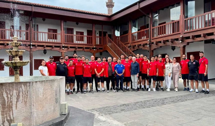 A Milli Ampute Futbol Takımı kamp yapıyor