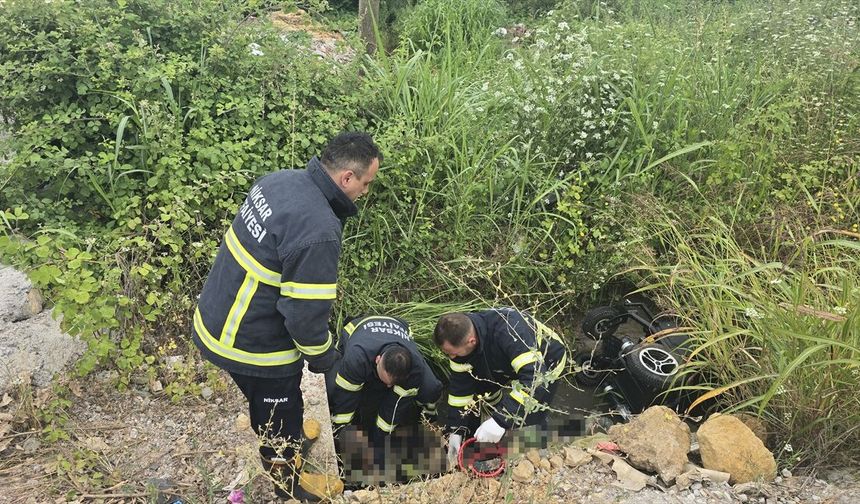 Engelli kişi sulama kanalında ölü bulundu