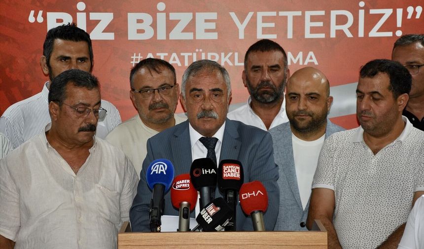 Esnaftan Samsunspor'a destek çağrısı