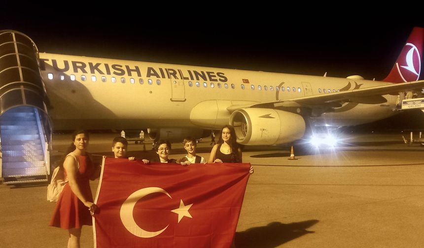 Samsunlu öğrenciler uluslararası olimpiyat için Vietnam'da