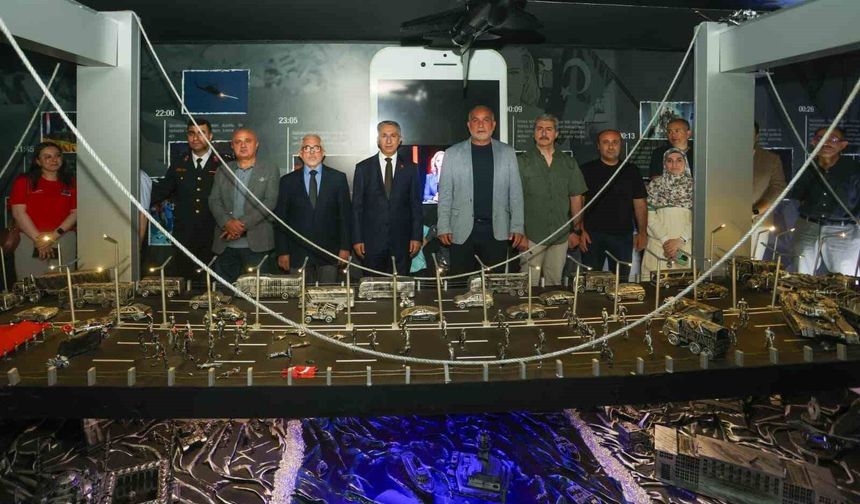 Canik Belediyesi'nin 15 Temmuz Müsesi yakın tarihe ışık tutuyor