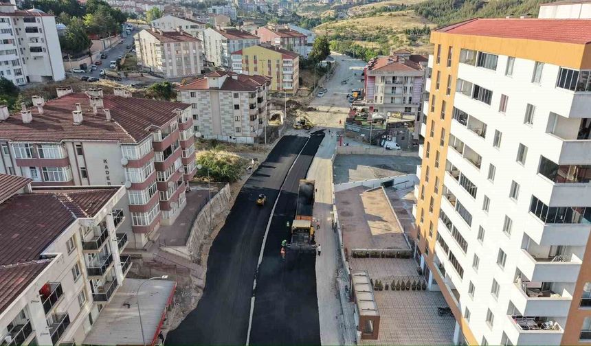 Karabük'te 1010. Cadde  bulvara dönüşüyor