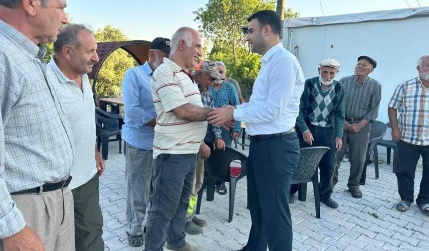 Kaymakam Kılıç yangın bölgesinde