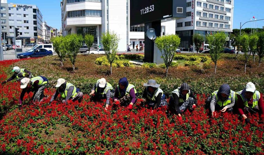 Samsun, kadınların emeğiyle çiçek açıyor