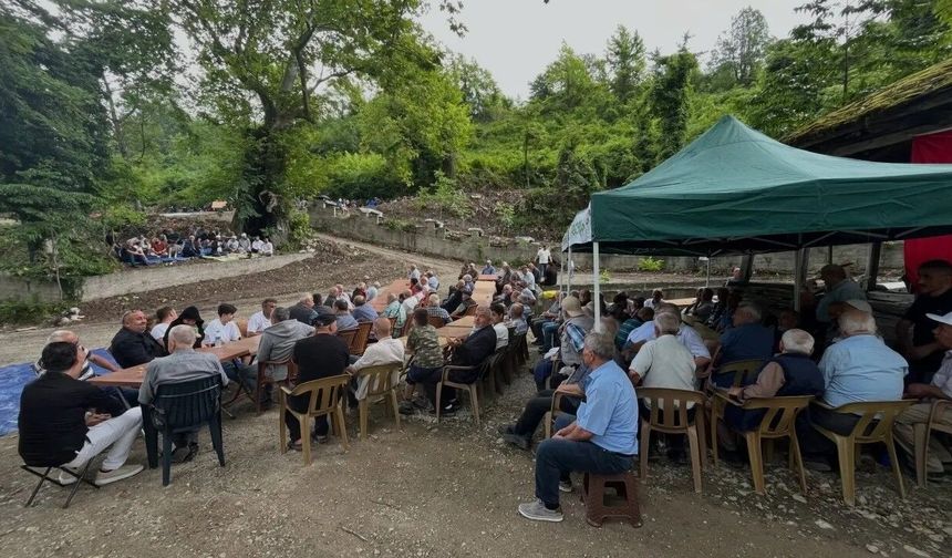 Sinop'ta yağmur ve bereket duası yapıldı