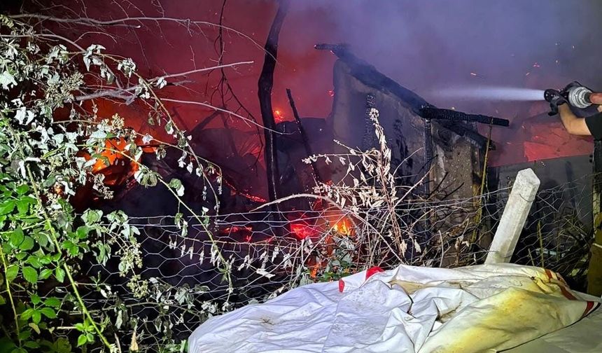 Yanarak hayatını kaybetti