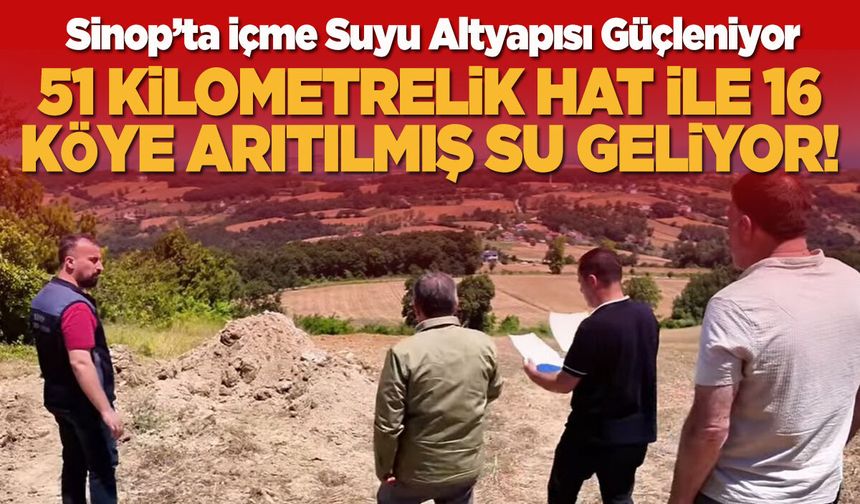 Vali Özarslan: "16 köy sağlıklı içme suyuna kavuşacak"
