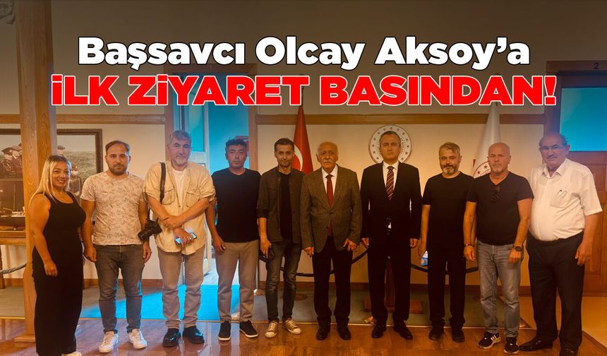 Sinop Cumhuriyet Başsavcısı Olcay Aksoy’a ilk ziyaret basından!