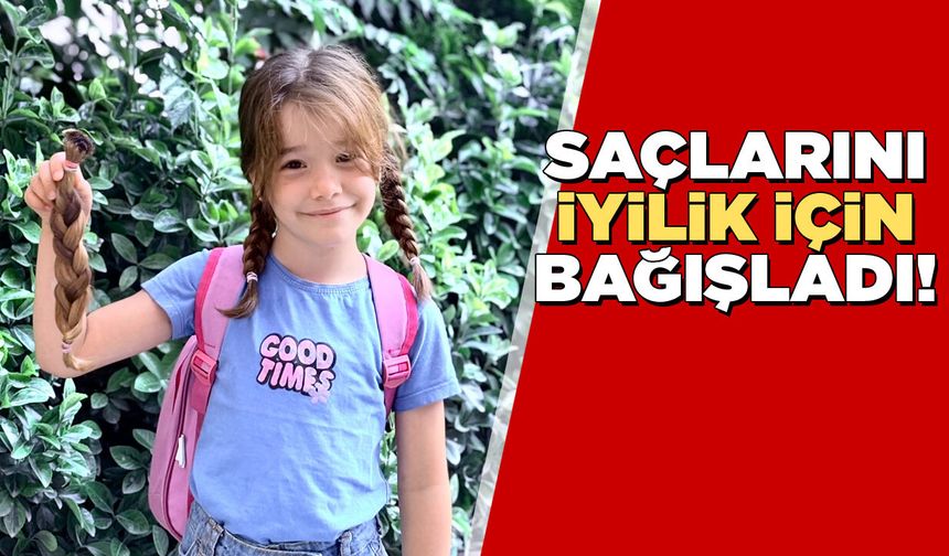 Minik Asel'den kanser hastalarına anlamlı bağış