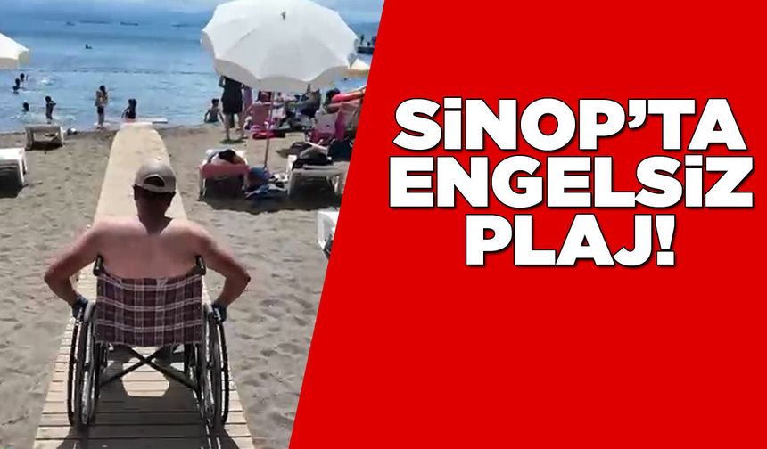 Karakum Plajı'nda engelsiz deniz erişimi sağlandı