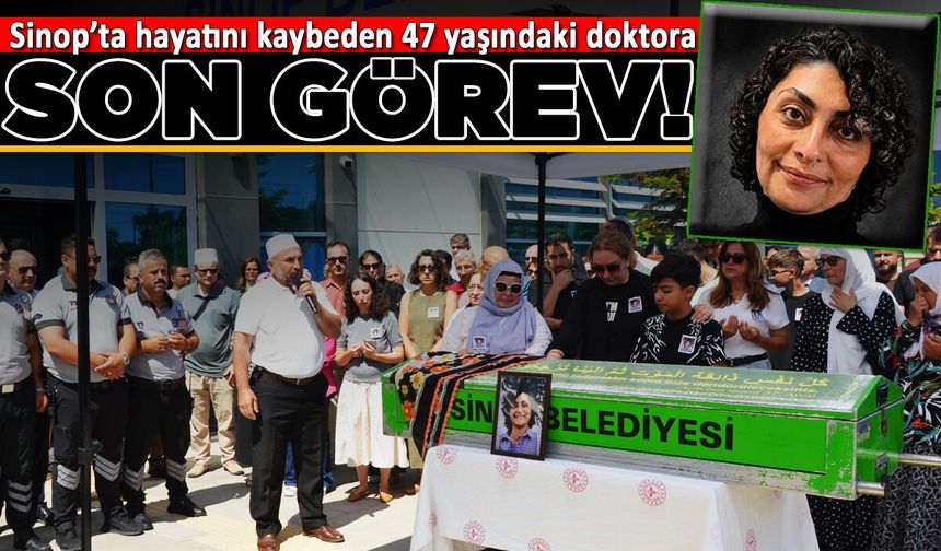 Sinop Atatürk Devlet Hastanesi’nde hüzünlü veda!