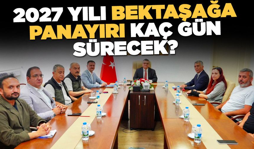 Sinop Bektaşağa Panayırı için yeni kararlar alındı