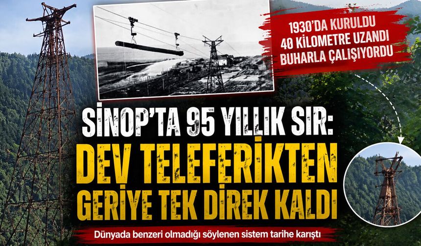 Sinop'tan Avrupa'ya uzanan hat tarihe karıştı!