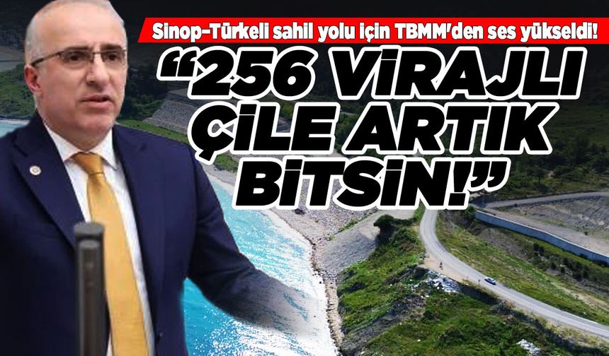 Sinop–Türkeli sahil yolu için TBMM'den ses yükseldi!