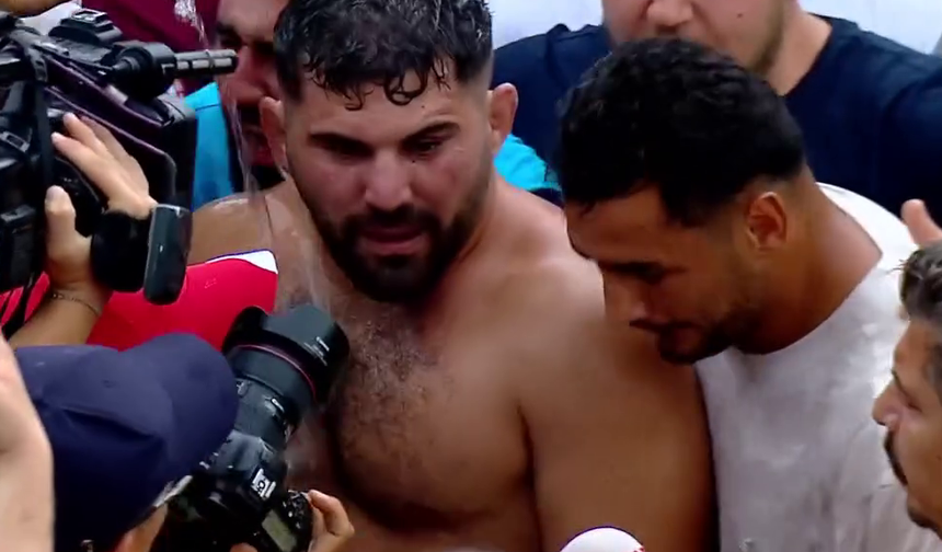 Sinoplu başpehlivan Kırkpınar'da altın kemerin sahibi oldu!