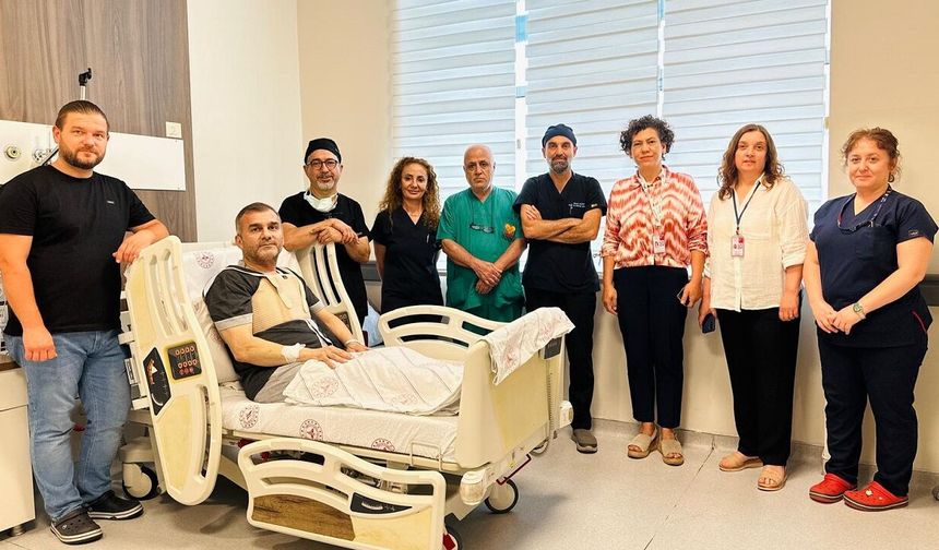 Tatil için geldi, sağlığına Sinop’ta kavuştu