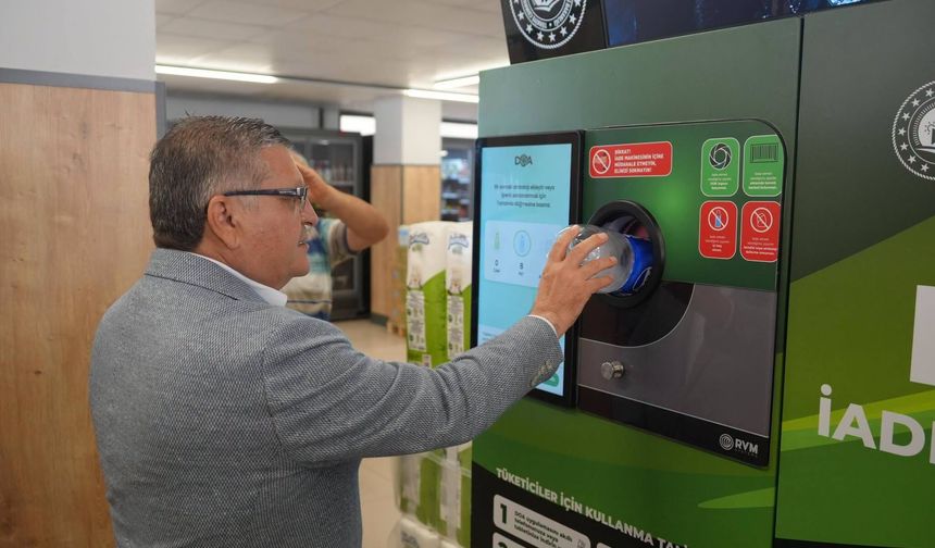 Sinop’ta 13 depozito iade noktası hizmete girdi