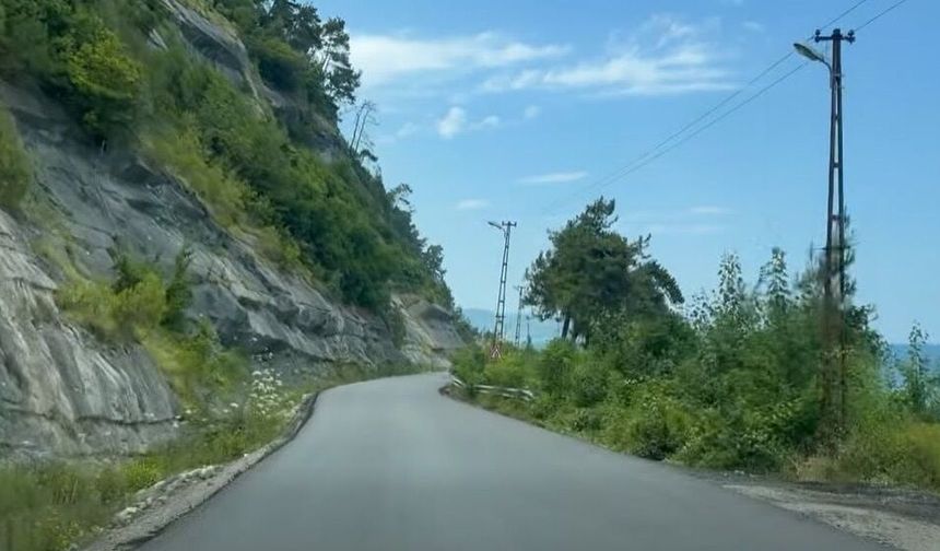 Kaya düşmesi sonucu kapanmıştı, ulaşıma açıldı
