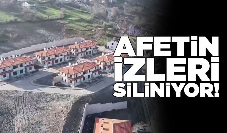 Ayancık ve Türkeli’de sel felaketinin izleri siliniyor