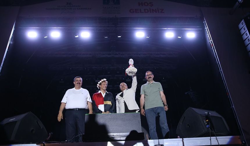 36. Uluslararası Taşköprü Kültür ve Sarımsak Festivali sona erdi