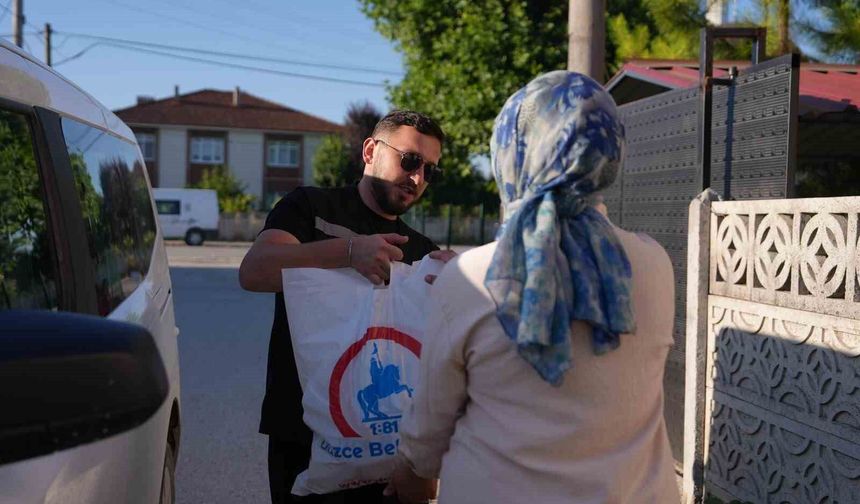 Bu bahçede yetişen ürünler ihtiyaç sahiplerine gidiyor