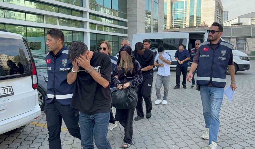 Samsun'da fuhuş çetesine operasyon